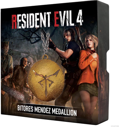 FaNaTtik Resident Evil 4 Bitores Mendez Sammlerstück Metall Medaillon an Kette