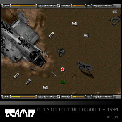 Blaze Evercade Team 17 Amiga Collection 1 Cartridge