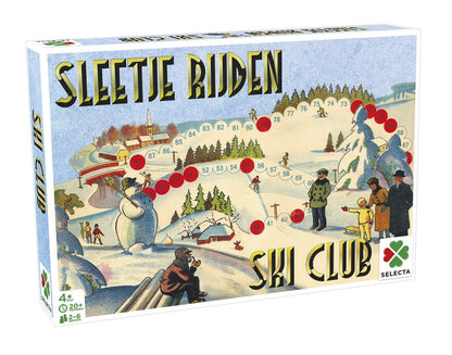 Diverse merken Spellen van toen: Sleetje Rijden / Ski Club