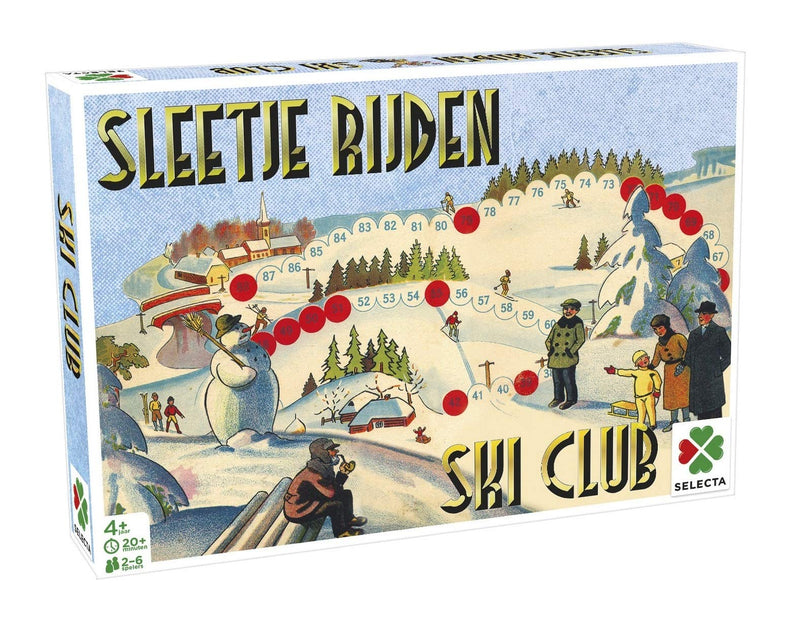 Diverse merken Spellen van toen: Sleetje Rijden / Ski Club