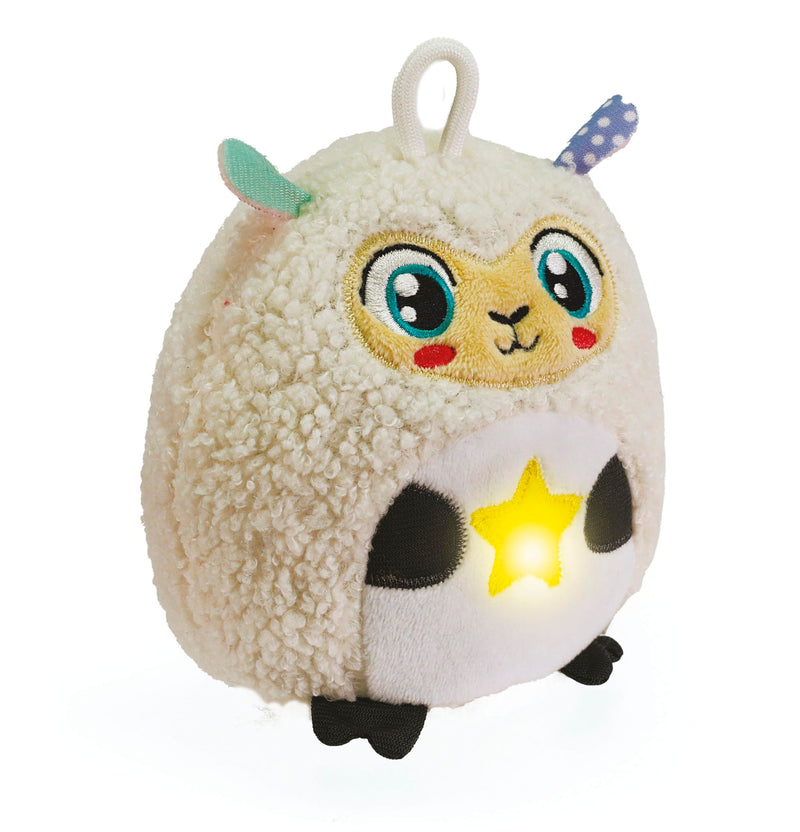 Clementoni Baby for You - Twinkle Twinkle Little Sheep, Luce Notturna per Bambini, Gioco Prima Infanzia da 0 Mesi+, Pecorella con Luci e Suoni Rilassanti, Supporto per Sonno Sereno, 17499