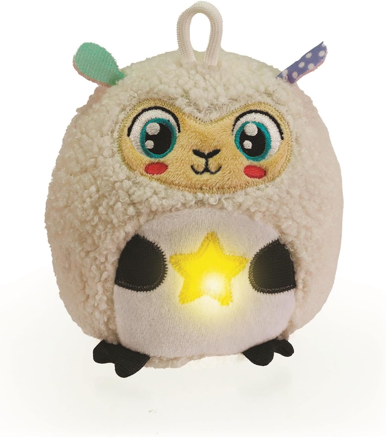 Clementoni Twinkle Twinkle Little Sheep with Lights, 17499, Soft Plush for Toddlers 0+