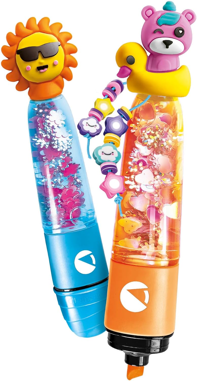 Clementoni - Clementoni Idea Maak je eigen Markeerstiften - Crazy Summer