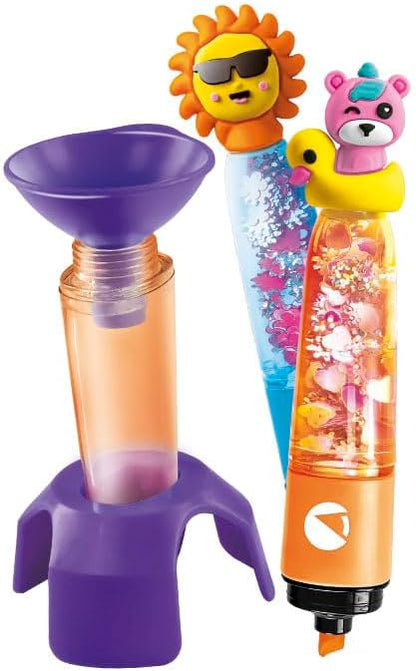 Clementoni - Clementoni Idea Maak je eigen Markeerstiften - Crazy Summer