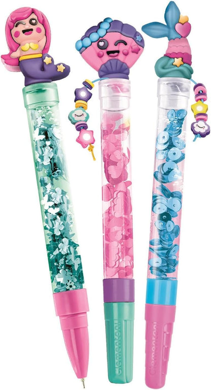 Clementoni - Clementoni Idea Maak je eigen Pennen - Magical Mermaids