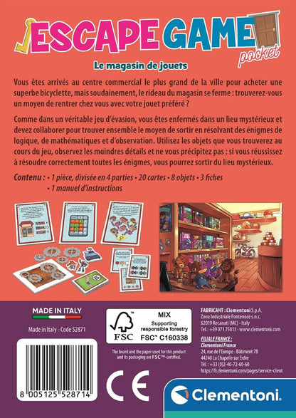 ESCAPE GAME - TOYS STORE (FR) - 52871