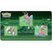 Ultra PRO - Porygon Evolutions - Tapete de juego cosido para Pokémon, accesorios de juego, suministros de juego de cartas intercambiables, tapete de juego TCG, tapete de juego de cartas coleccionable