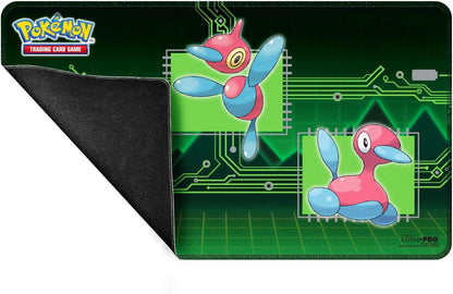 Ultra PRO - Porygon Evolutions - Tapete de juego cosido para Pokémon, accesorios de juego, suministros de juego de cartas intercambiables, tapete de juego TCG, tapete de juego de cartas coleccionable
