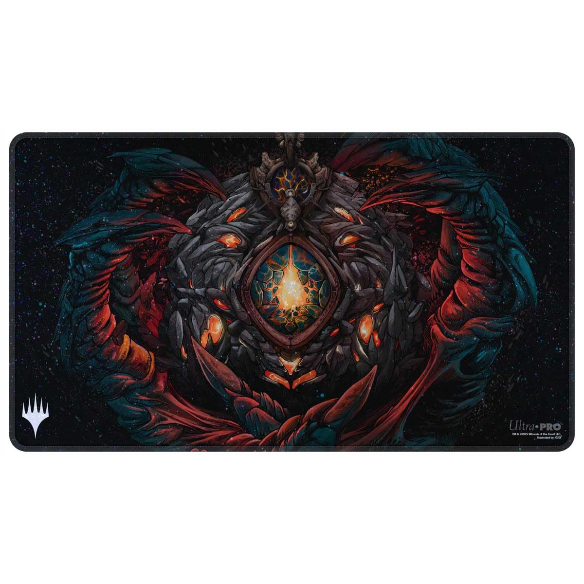 Ultra PRO - Tapete de juego Tarkir Dragonstorm MOX Jasper Holofoil para Magic: The Gathering, tapete de mesa para juegos, accesorio de juego de cartas, tapete de juego TCG, tapete de juego de mesa