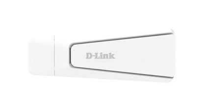 D-Link AX18U AX1800 Wi-Fi 6 USB Adapter, Wi-Fi Dongle,MU-MIMO, Dual Band, Foldable Antenna, WPA3, USB 3.0, Lower Latency, Compatible with Windows 11/10
