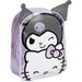 Hello Kitty - Purple Shining Backpack Kuromi