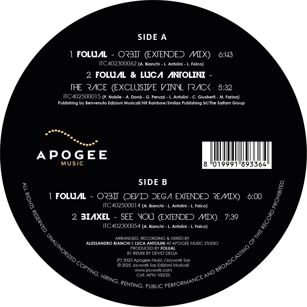 Folual - Apogee Music 002