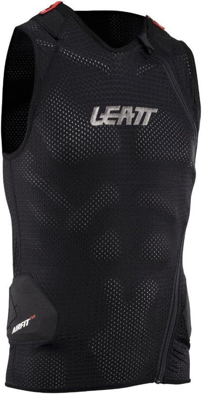 Leatt 3DF AirFit Evo Back Protector Jacket – S 160-166 cm, Black, S