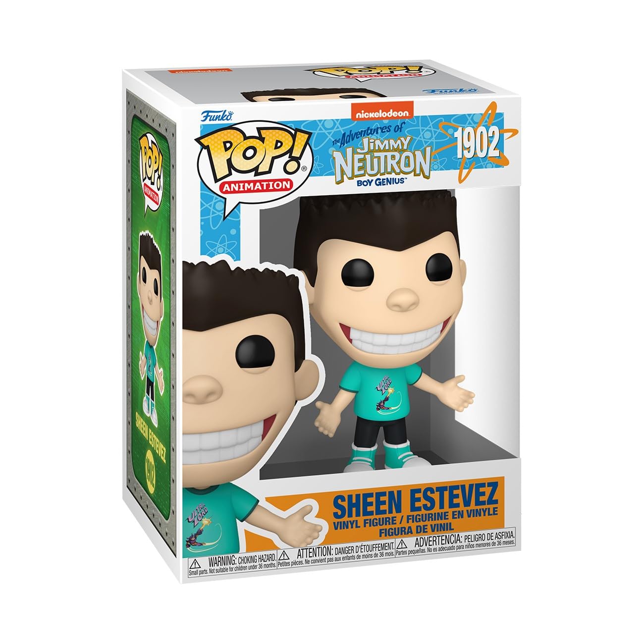 Funko POP! Animation: Jimmy Neutron - Sheen Estevez - Collectable Vinyl Figure - Gift Idea - Official Merchandise - Toys for Kids & Adults - TV Fans - Model Figure for Collectors and Display
