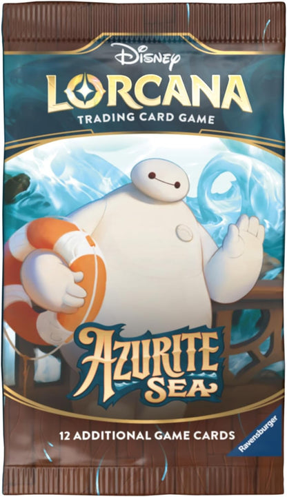 Disney Lorcana Trading Card Game: Azurite Sea - Booster (Englisch
