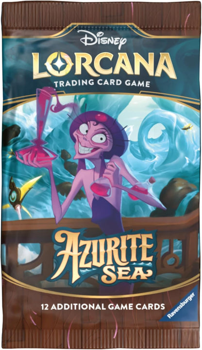 Disney Lorcana Trading Card Game: Azurite Sea - Booster (Englisch