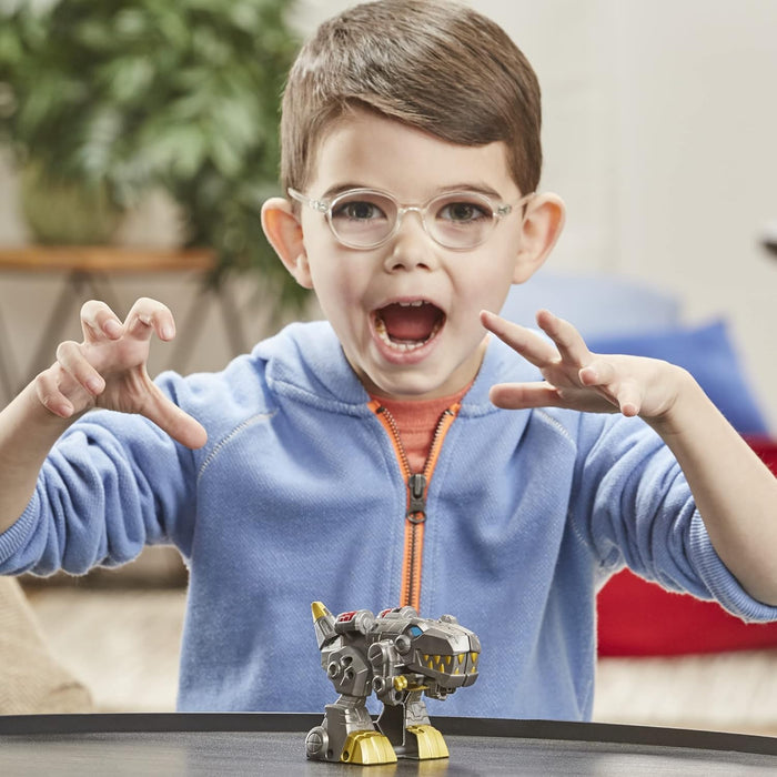 Transformers Classic Heroes Team Grimlock Converting Toy, 4.5-Inch Action Figure, for Kids Ages 3 and Up