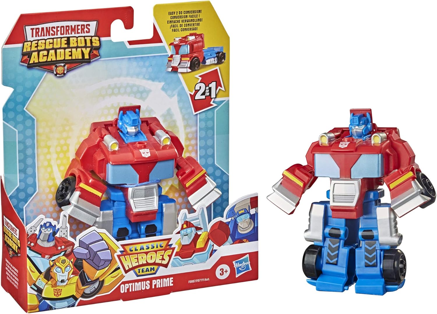Transformers Rescue Bots Academy Figure - Optimus Multicolor F0887