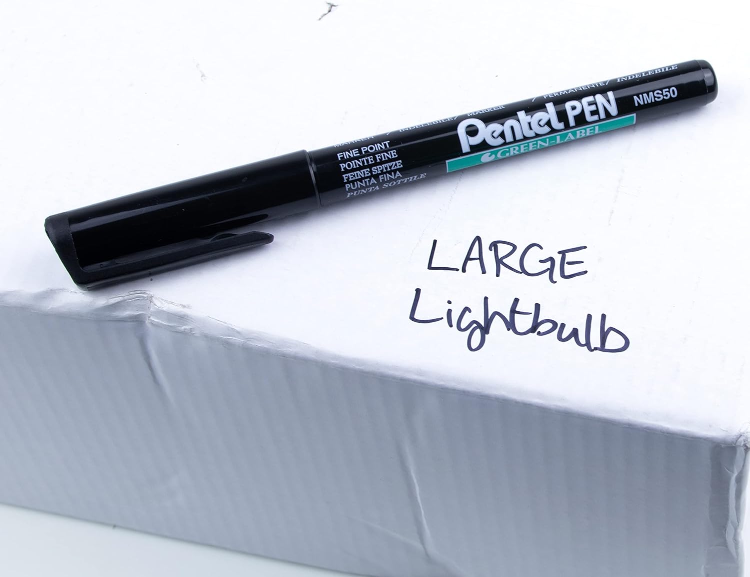 Pentel Rotuladores permanentes sin xileno/tolueno, línea de 0,8 mm, color