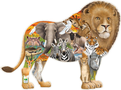 The Learning Journey: Wildlife World - Safari Puzzle -200pcs