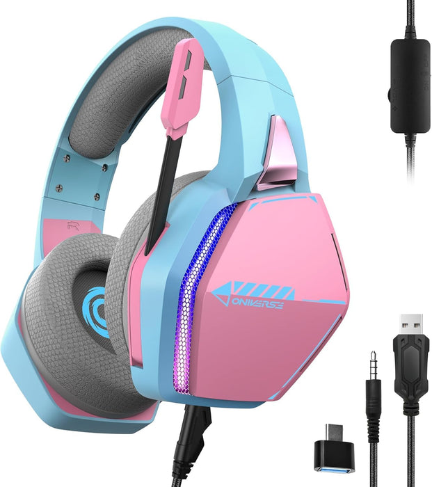 Oniverse Nebula Multiplatform Wireless Gaming Headset (Diva Pink