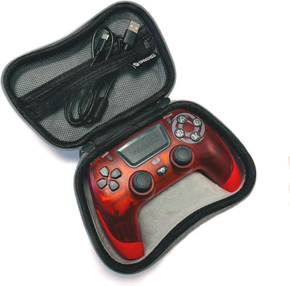 Oniverse Universele Controller Beschermhoes voor PS5 PS4 Xbox One Series X S met Joystickverlengers en Precisieringen, Krasbestendig Fluweel Interieur, Accessoirescompartiment (Beschermhoes + Kit