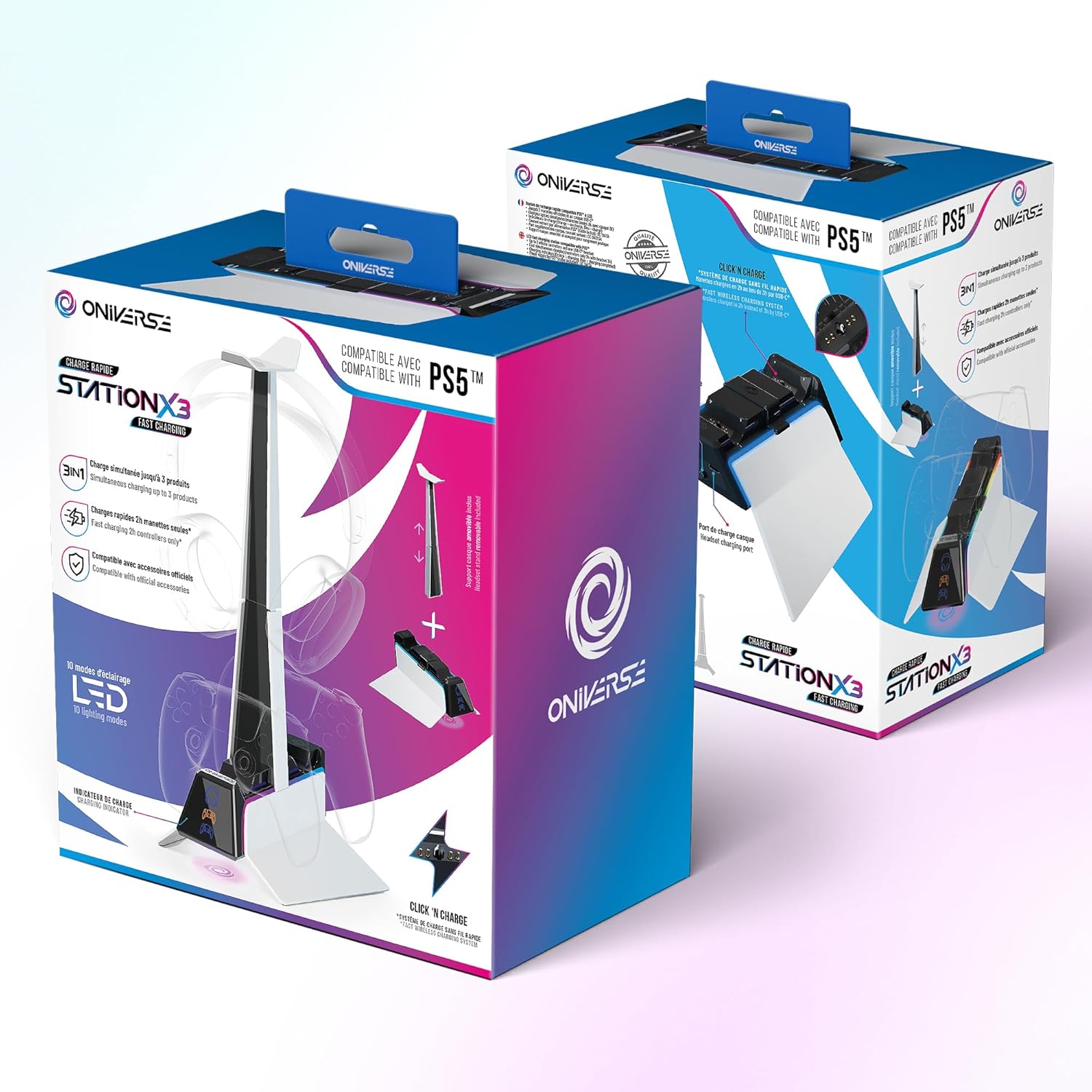 Oniverse Ps5 Fast Charging Station X3