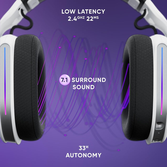 Oniverse Wireless Gaming Headset Polaris - Celestial White