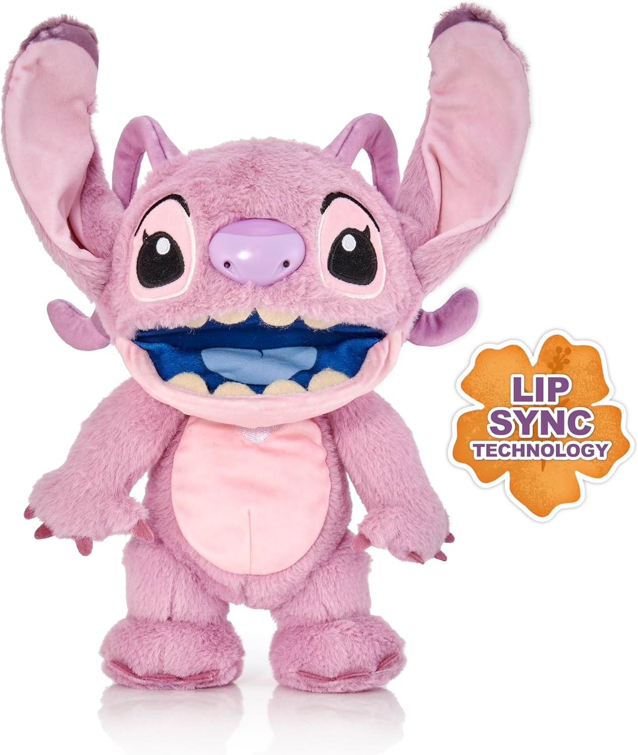WOW STUFF! Disney Chatty Angel Deluxe Puppetronics | Puppetronic Angel |Puppet Animatronic | Meer dan 50 actie- en geluidscombinaties | 30cm/12 inch Hoogte | Leeftijd 6 tot volwassene