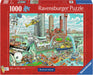 Ravensburger puzzel Fleroux Rotterdam - Legpuzzel - 1000 stukjes