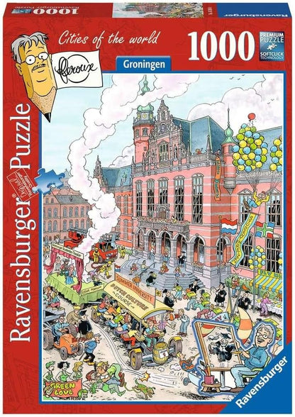 Ravensburger puzzel Fleroux Groningen - Legpuzzel - 1000 stukjes