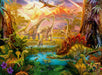 Erwachsenenpuzzle 500 Teile - Im Dinoland