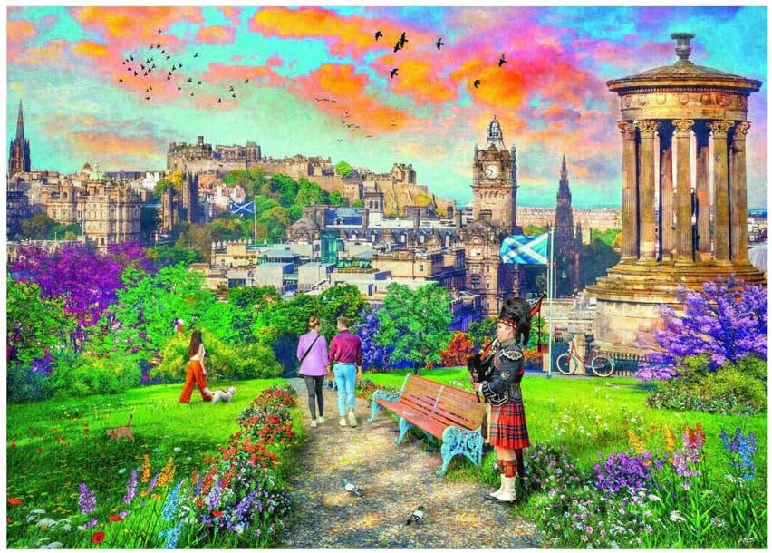 Ravensburger - Legpuzzel Edinburgh Romance 1000st.
