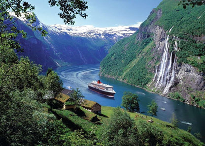 Erwachsenenpuzzle 1000 Teile - Norwegischer Fjord