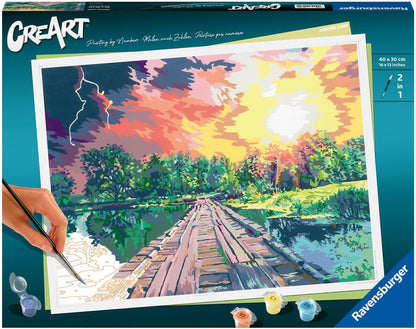 Ravensburger CreArt - Malen nach Zahlen 20279 - Magical Light - ab 14 Jahren
