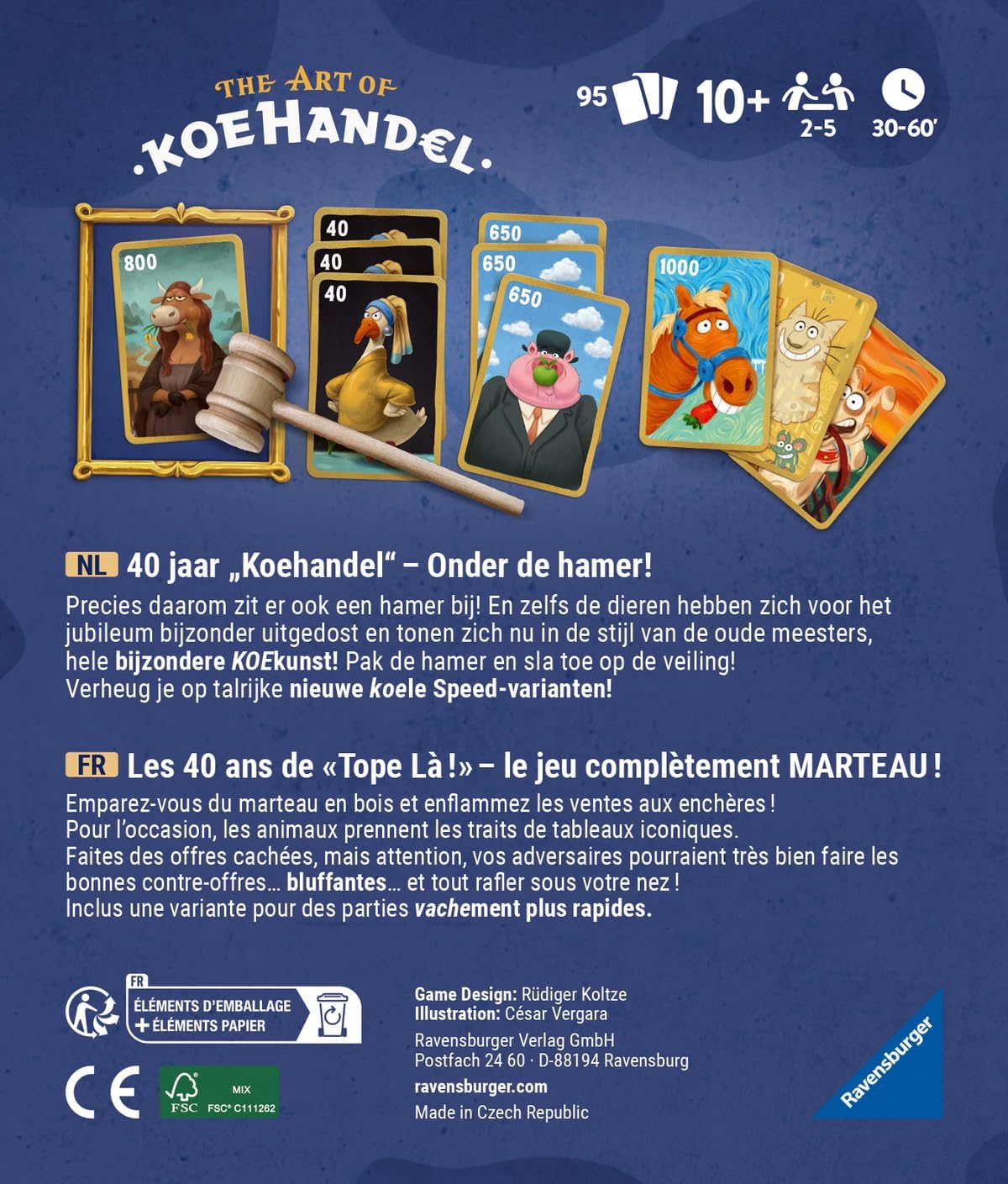 Ravensburger - Kuhhandel 40 Jahre - Kartenspiel