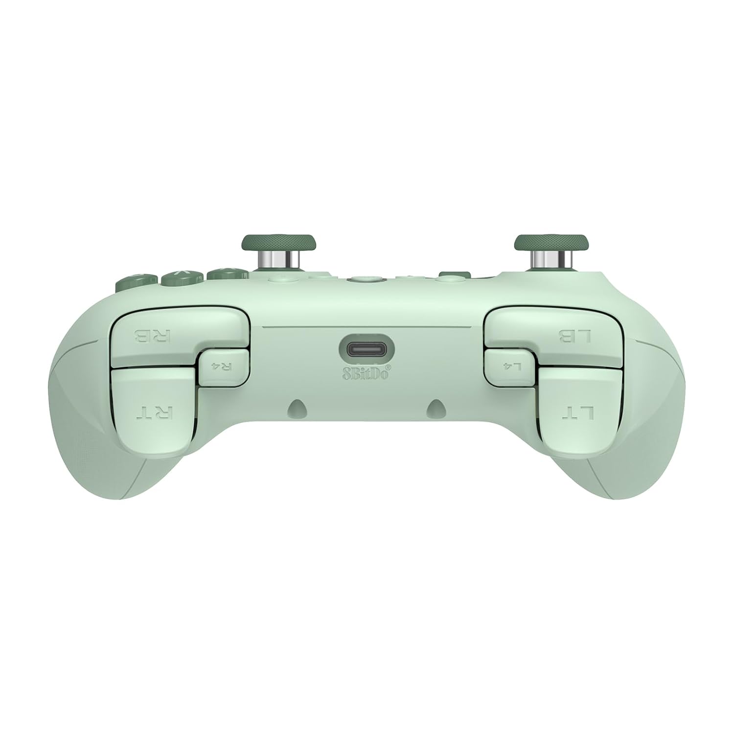 8bitdo Ultimate 2C Wired Controller for Windows PC and Android, with 1000Hz Polling Rate, Hall Effect Joysticks and Hall Triggers, and Remappable L4/R4 Bumpers (Green