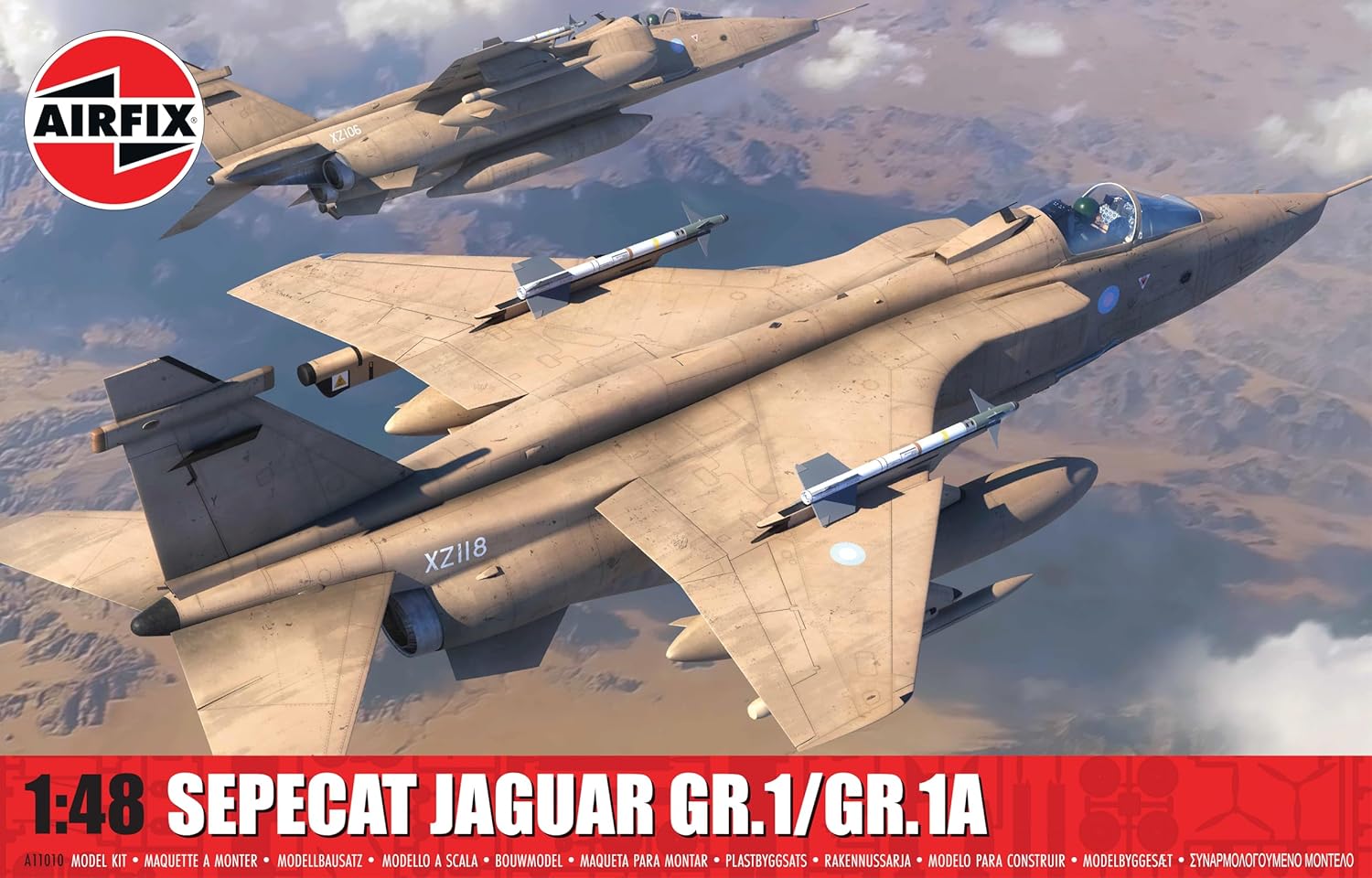 Airfix A11010 SEPECAT Jaguar GR.1/GR.1A Classic Kit