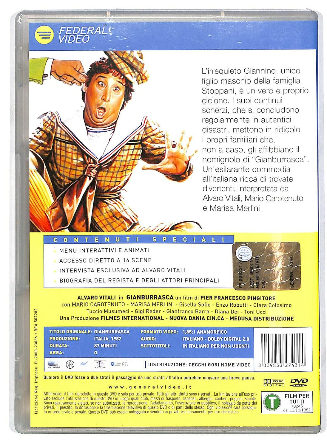 Gian Burrasca (Dvd