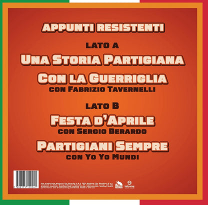 Vinile Modena City Ramblers - Appunti Resistenti (Ep 12"