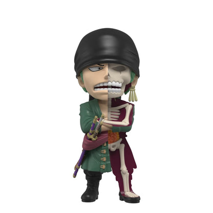 One Piece Mighty Jaxx : Zoro Édition Wanted | Figurine de Collection XXRAY de 6 po (15 cm