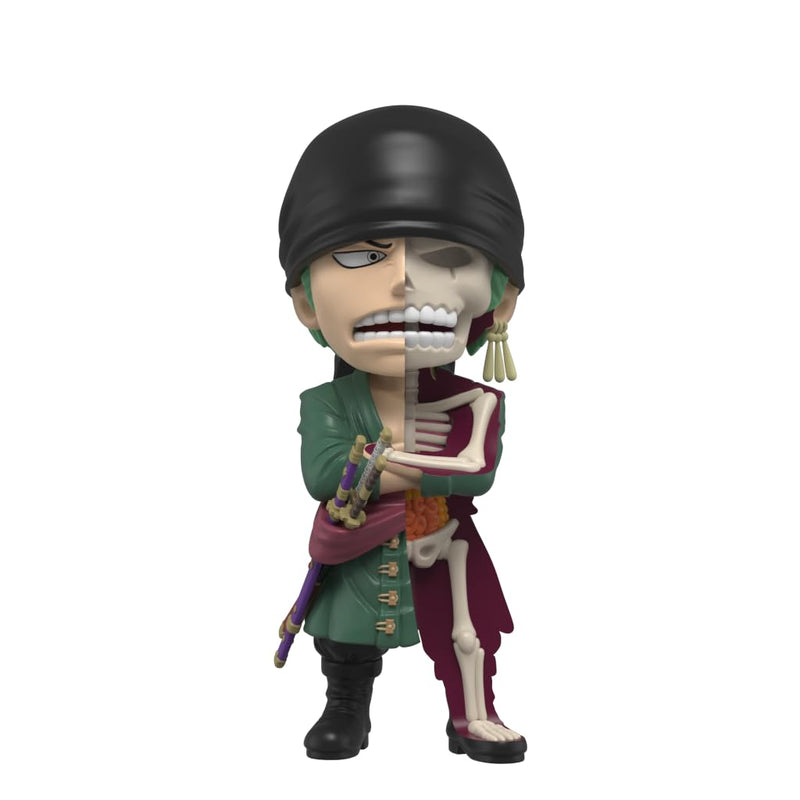 One Piece Mighty Jaxx : Zoro Édition Wanted | Figurine de Collection XXRAY de 6 po (15 cm