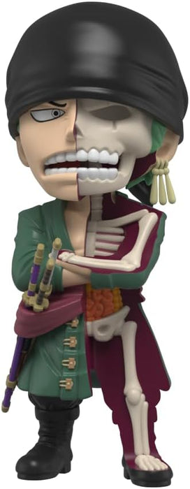 One Piece Mighty Jaxx : Zoro Édition Wanted | Figurine de Collection XXRAY de 6 po (15 cm