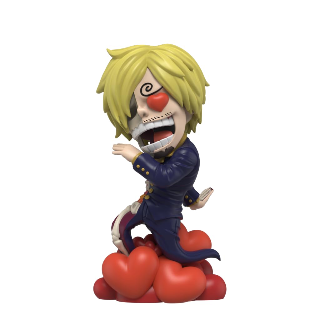 One Piece Mighty Jaxx : Sanji Édition Wanted | Figurine de Collection XXRAY de 6 po (15 cm