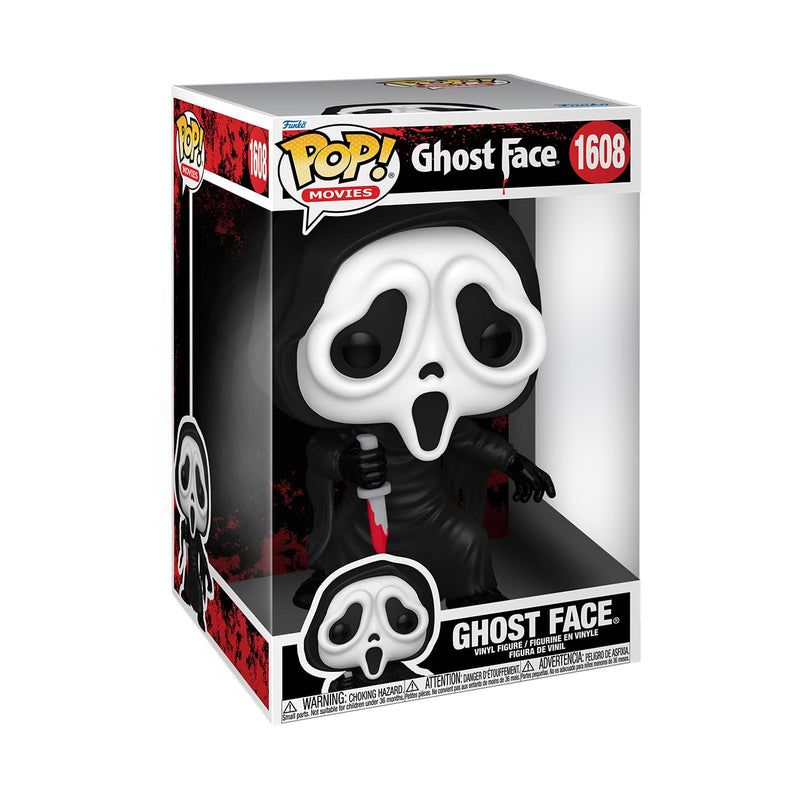 Funko POP! Jumbo Movies: Ghostface - Ghostface - Collectable Vinyl Figure - Gift Idea - Official Merchandise - Toys for Kids & Adults - Movies Fans - Model Figure for Collectors and Display
