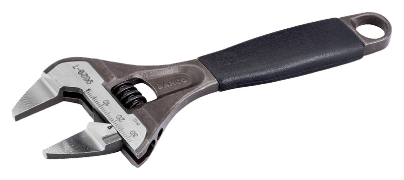 Bahco 9029-T Slim Jaw Adjustable Wrench, 170mm Length & 9031 Adjustable Wrench, 200mm Length