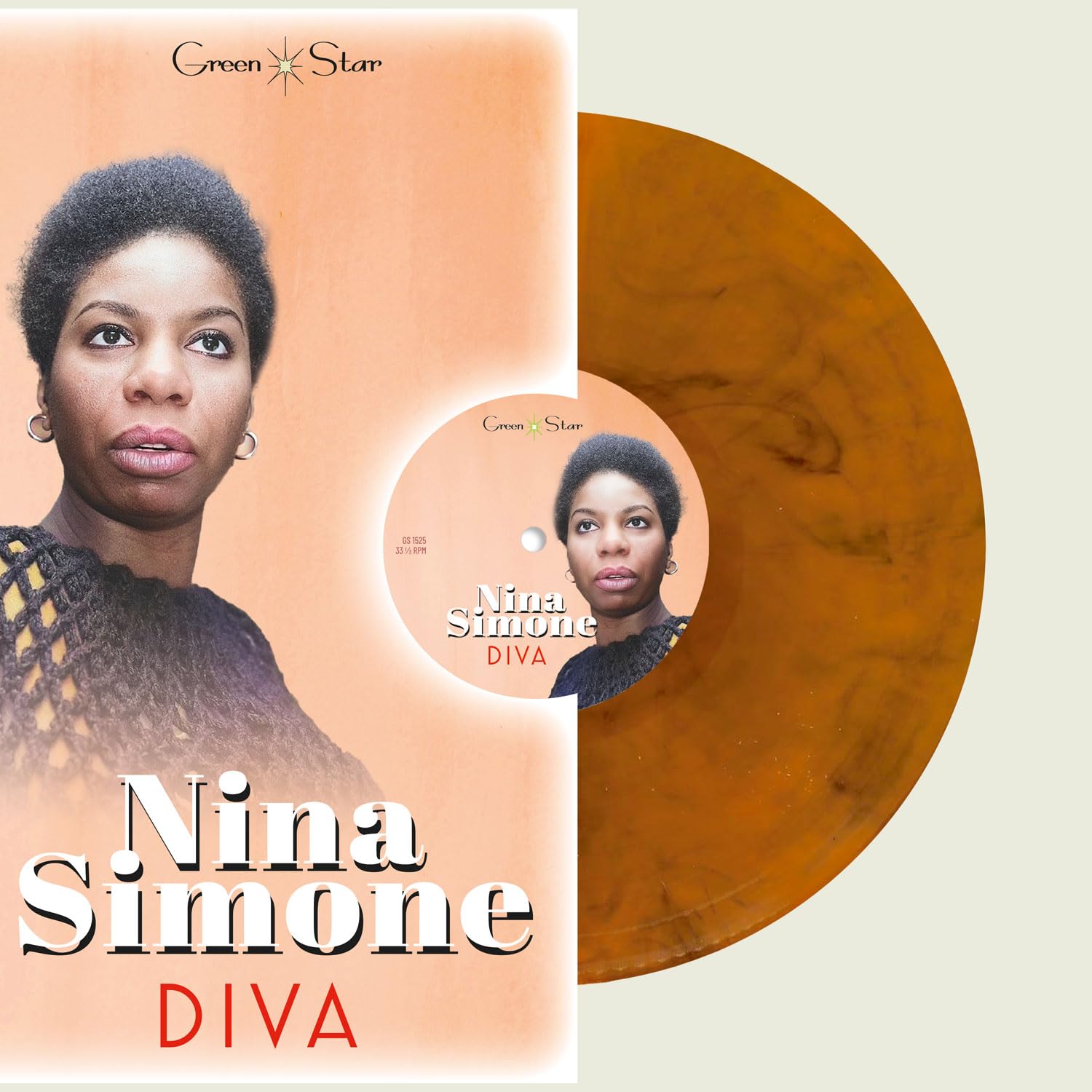 Vinile Nina Simone - Diva (Orange Marble Vinyl)