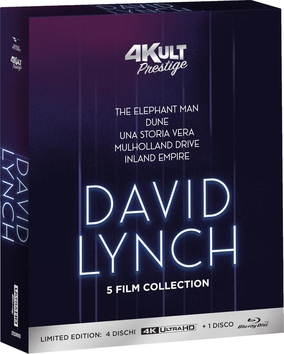 David Lynch - "4Kult Prestige Edition" - 5 Dischi (4 4K + 1 Bd)