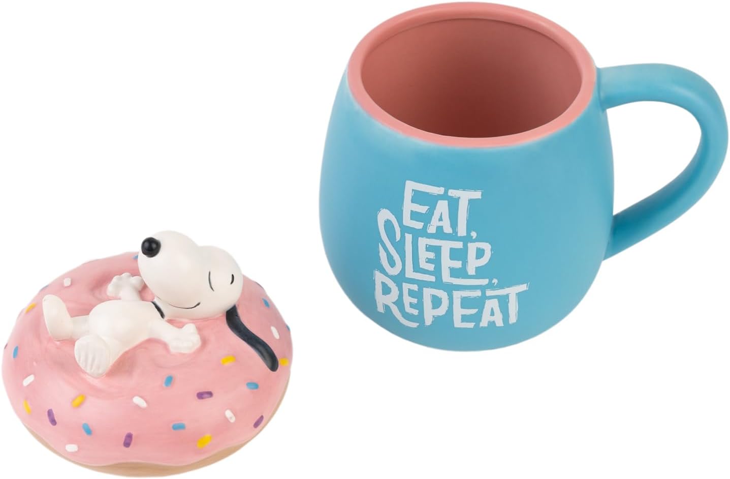 Grupo Erik 3D Kaffeetasse Tasse Kaffeetasse Snoopy Teetasse - Keramik Tasse - Kaffeebecher Größe 17 x 8,5 cm - Fassungsvermögen 500 ml - Offizielle Lizenz Snoopy Geschenke Fanartikel