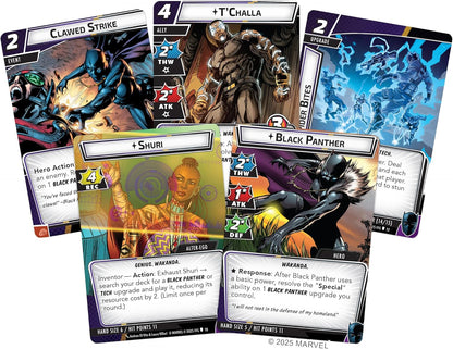 Fantasy Flight Games | Marvel Champions: The Card Game Black Panther | Board Game | Ages 14+ | 1-4 Players | 90+ Minutes Playing Time